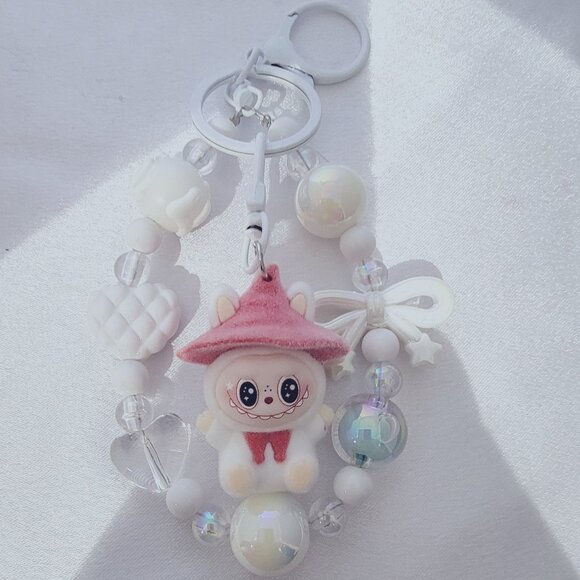 THE MONSTERS Dangling LABUBU Charm keychain, mobile phone chain, bag chain #13 - Picture 1 of 2